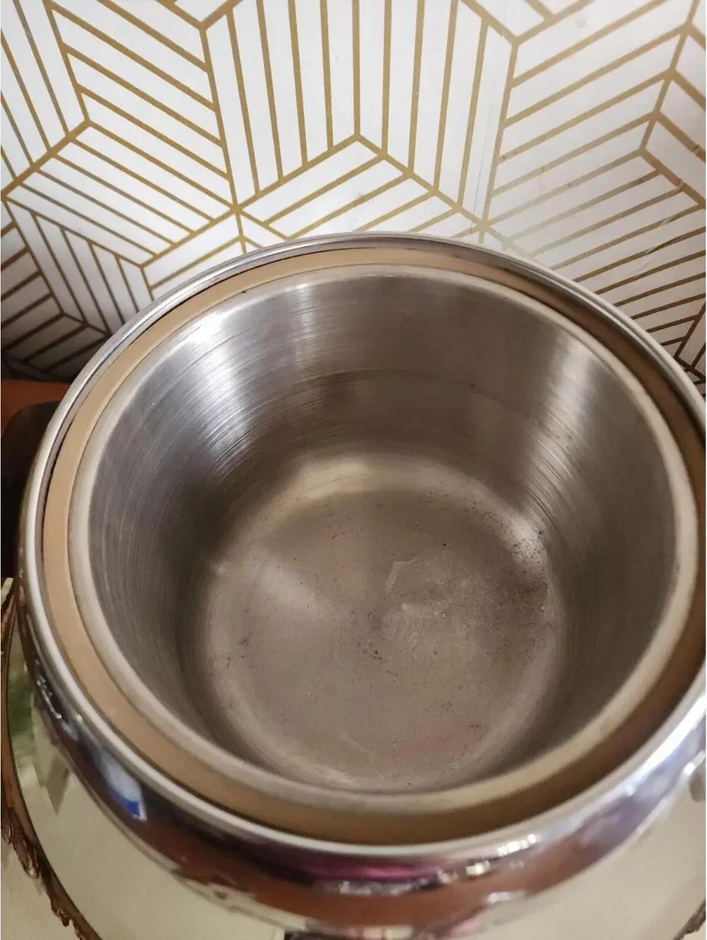 Penguin Ice Bucket West Bend Hot And Cold Server Barware MCM Chrome Vintage